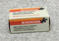 Winchester T22LR 50 Rounds