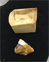 Native Copper AJO, Arizona Mineral
