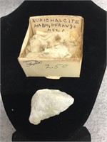 Aurichalcite Mineral, Map M Durango, Mexico