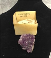 Wulfenite Mineral, Mexico