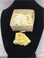 Sulfur Mineral, Baja, CA Mexico