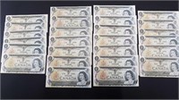 26 - 1973 $1 BILLS