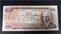 1975 $100 BILL