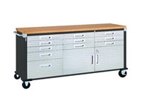 Seville UltraHD Stainless Steel Workbench Cabinet