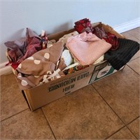 Box 1 of Vintage Clothing & Fabric Remnants