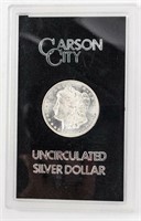 Coin 1884-CC Morgan Silver Dollar - Mint Cased UNC