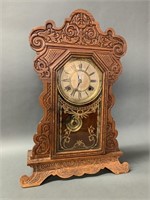 Waterbury Gingerbread Mantle Clock