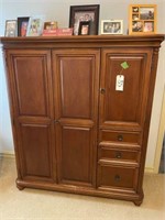 Legends Computer Cabinet 55"L x 23"W x 61-1/2"H