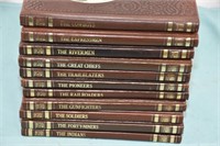 LEATHER TIME LIFE WESTERN BOOK SET !-P-2