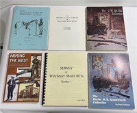 Lot of 6 Winchester Firearms Collection Books