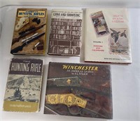 Lot of 5 Firearms Books Winchester Hunting