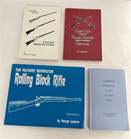 Lot of 4 Firearms Books Remington Ballard