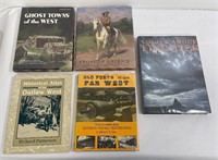 Lot of 5 Western History Books Forts Frontier