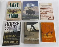 Lot of 6 Western Buffalo History Books