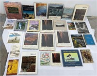Large Lot of Scenic Landscape Naturalist Books