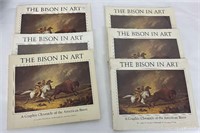Lot of 6 Books The Bison in Art