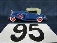 1932 CHRYSLER LEBARRON BLUE DIECAST CAR SIGNATUREE