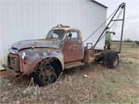 54 GMC winch truck