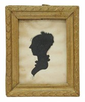 HOLLOW-CUT SILHOUETTE, EARLY PLYMOUTH MASS FAMILY