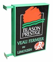 FRENCH 'BLASON PRESTIGE' ELECTRIC ADVERTISING SIGN