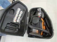 chainsaw with chainsaw case