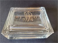 1940 Veiled Prophet glass box