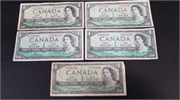 5 - 1954 $1 BILLS