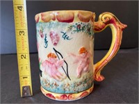 Vintage Cherub Mug Cup