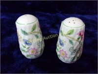 Haddon Hall Porcelain S and P Shakers