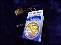 Mini Map of Liverpool and Keychain