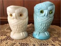 Owl collection: Creamers/pin cushion