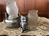 Owl collection asst. decorative vintage