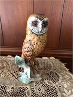 Goebel Owl Figurine & Collector Plate