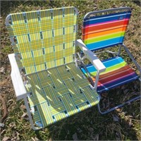 Pair of Folding Outdoor Chairs