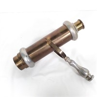 1800's Brass and Nickel Handheld Kaleidoscope