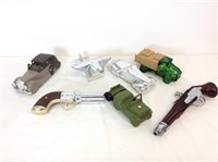 Lot of Avon Bottles, Cars, Truck, Pistols