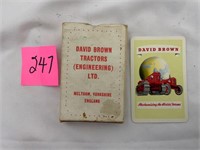 David Brown Deck of Cards