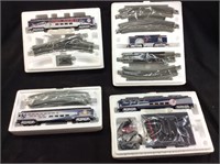 (4) NY YANKEES BACHMANN TRAINS W CONTROLLER