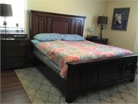 King Size Bed Set - Does NOT Include Mattress or