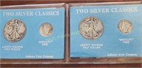(2) Silver Classics Mint Sets