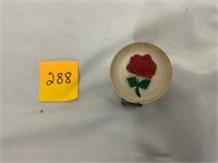 Steering Wheel Spinner Rose Flower plastic