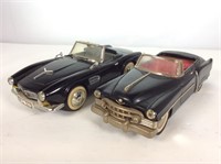 Pair of Convertible Friction Cars