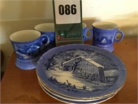 4-Mugs and Plates