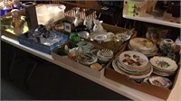 6-Flats of Glassware and Plates