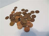 50 UNSEARCHED Wheat Pennies