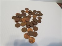 50 UNSEARCHED Wheat Pennies