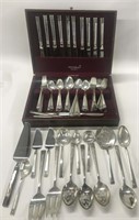 STERLING SILVER FLATWARE BY TOWLE, LAUREATE