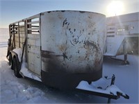 Hart bumper pull stock trailer