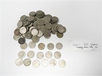 (126) 20 Centavos Coins - Mostly 1970's