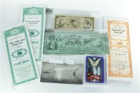 WWI Post Card, (3) Kansas Armory Board Revenue